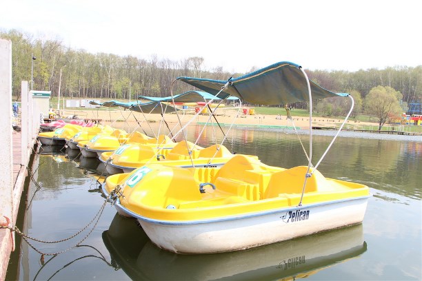 В Центральном парке Тулы открылся пункт проката лодок и катамаранов