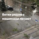 Протёкшие крыши и летающие ветки: последствия грозы в Липецке